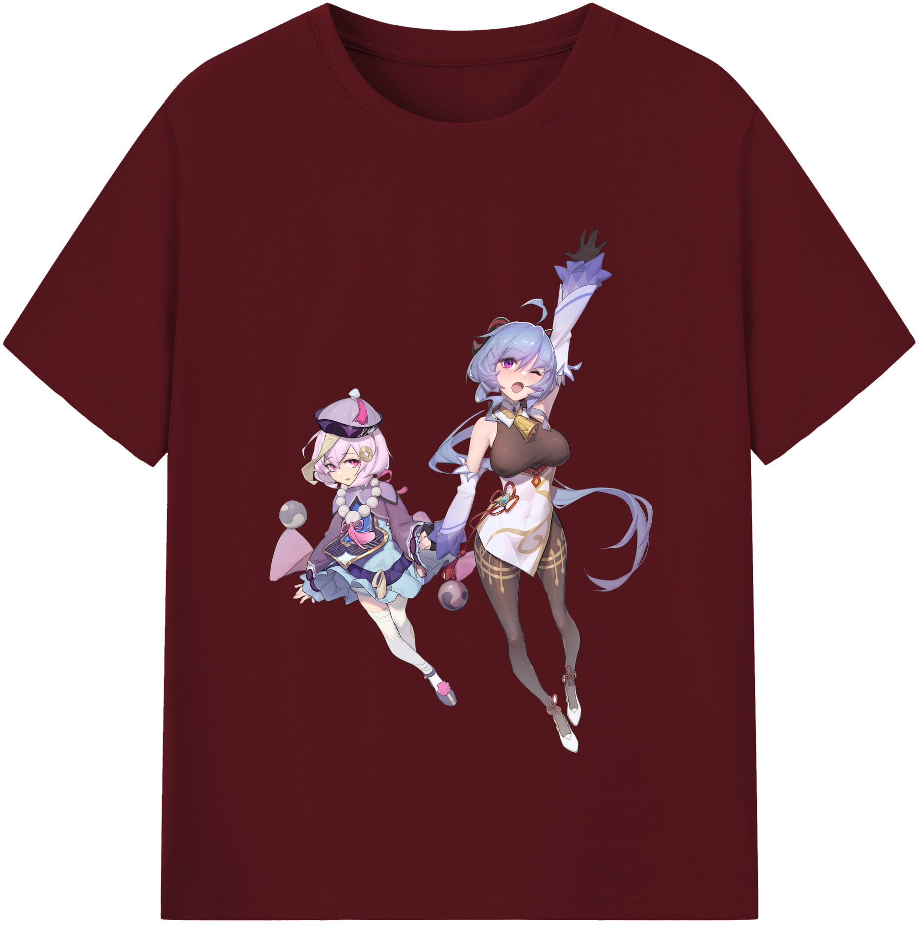 げんし神 七七 なな  genshin Nana 綿100％半袖Tシャツ（フロントプリント）